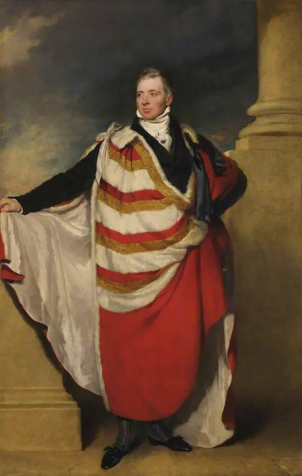 George Henry Fitzroy (1760–1844), 4e duc de Grafton - Thomas Lawrence image 1 copie de tableau peinte à la main