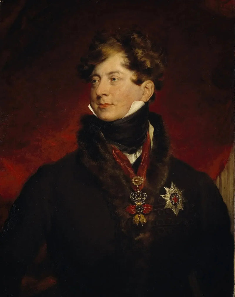 George IV, 1762 - 1830. A régné comme régent de 1811 à 1820, comme roi de 1820 à 1830. - Thomas Lawrence