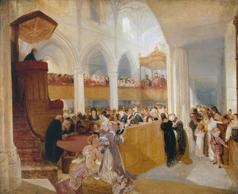 George IV at St Giles’s, Edinburgh - J. M. W. Turner