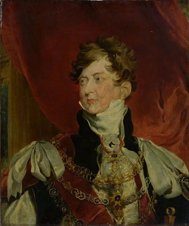 George IV en prince-régent avec les insignes de l'Ordre de la Jarretière - Thomas Lawrence