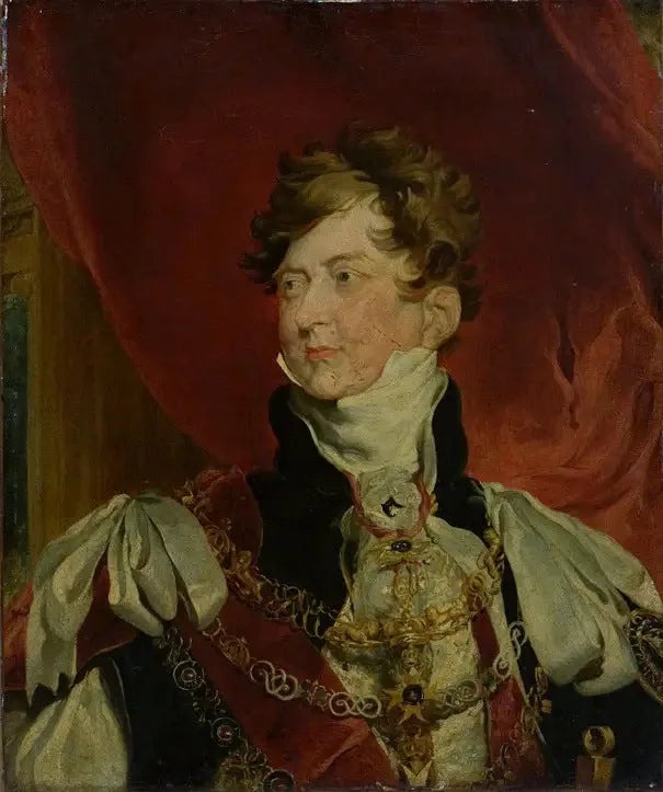 George IV en prince-régent avec les insignes de l'Ordre de la Jarretière - Thomas Lawrence