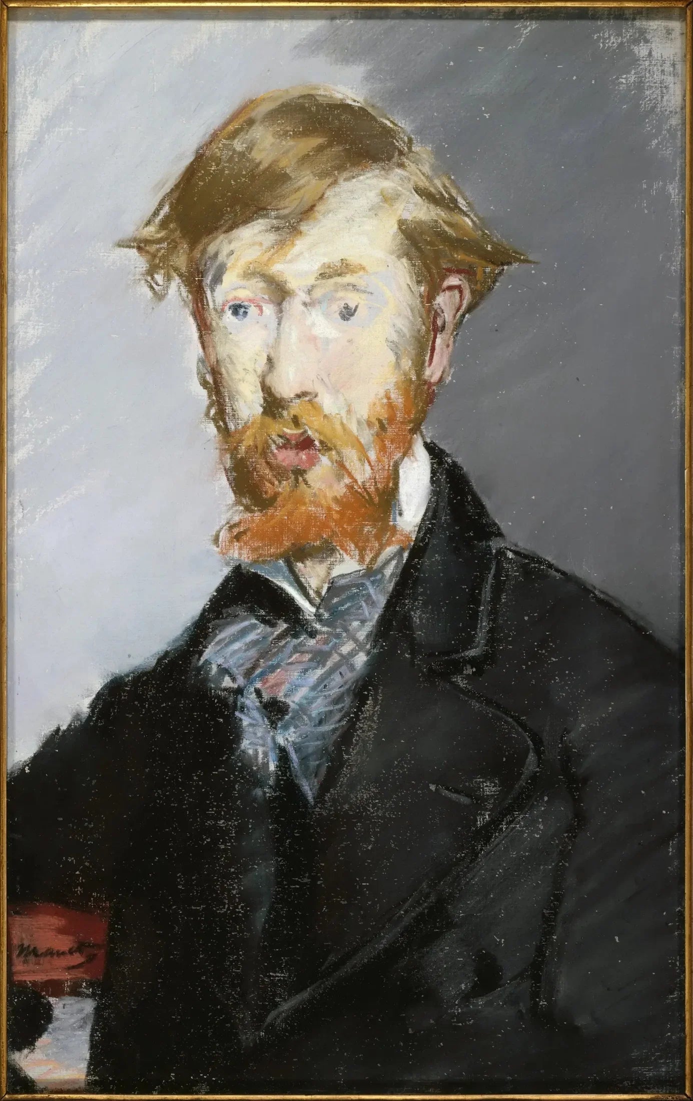 George Moore (1852–1933) - Édouard Manet image 1 copie de tableau peinte à la main