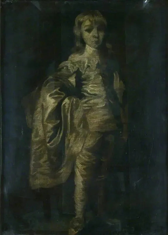 George Villiers (1628–1687), 2e duc de Buckingham - Antoine van Dyck image 1 copie peinte à la main à l’huile