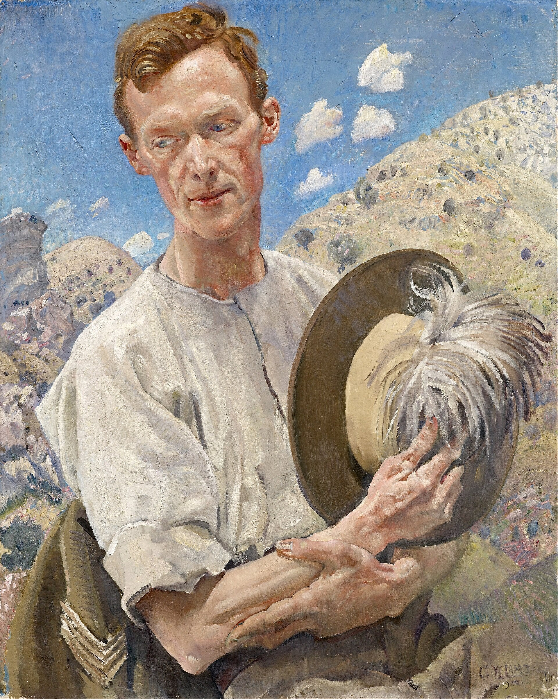 A Sergeant of the Light Horse - George Washington Lambert