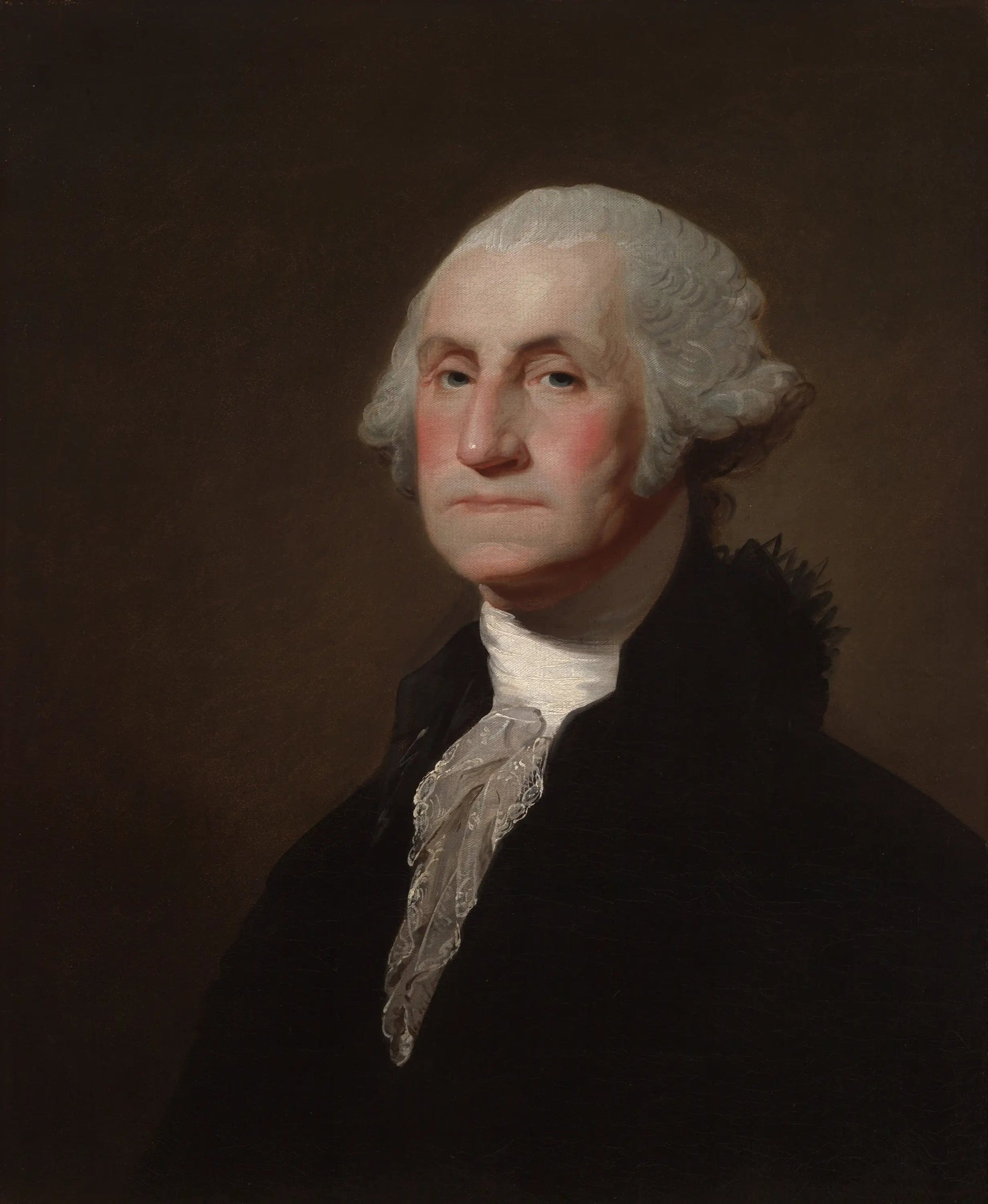 George Washington (1732-1799), docteur en droit 1781 - Gilbert Stuart image 1 tableau peint à l’huile sur toile
