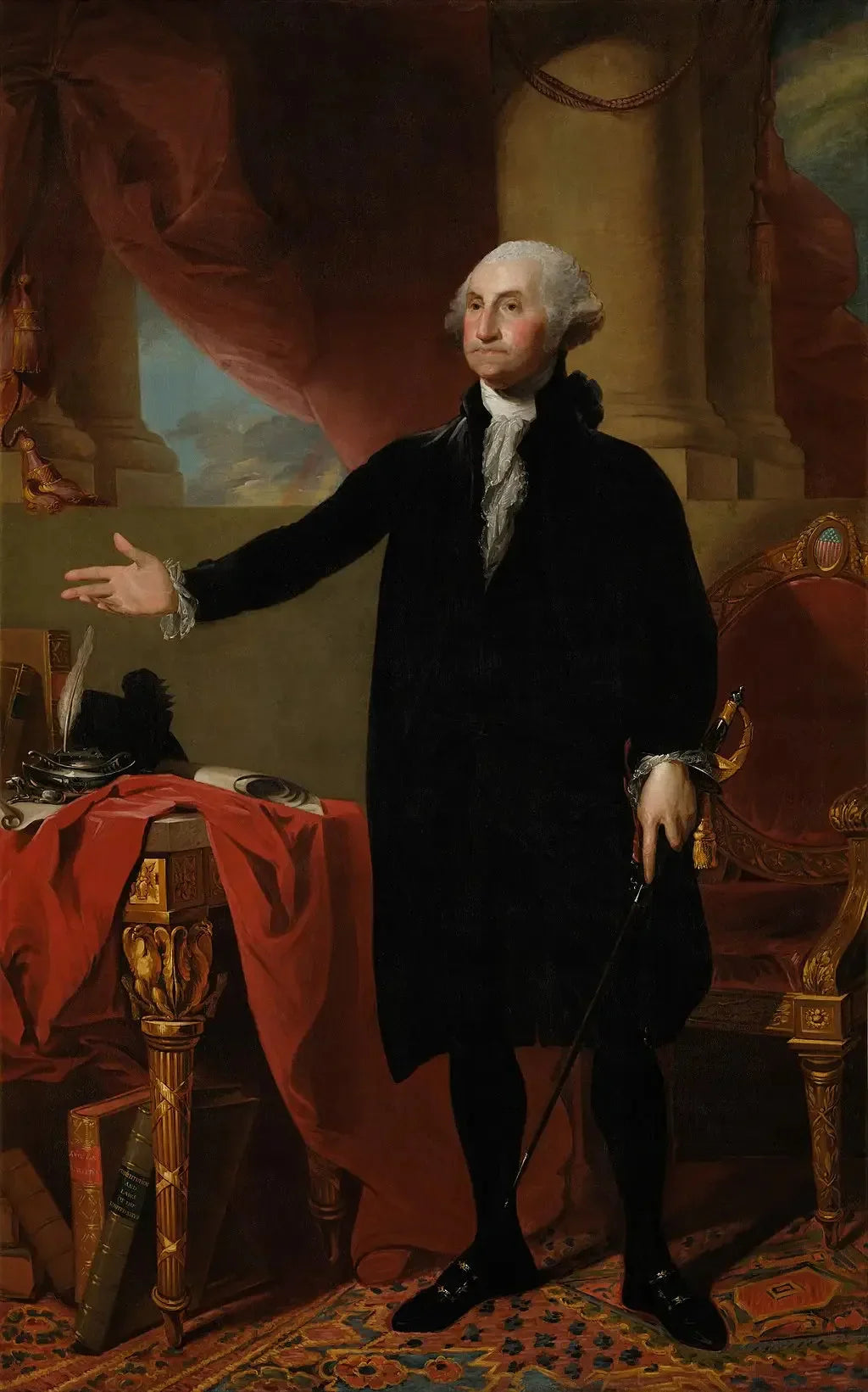 George Washington - Gilbert Stuart image 1 tableau peint à l’huile sur toile