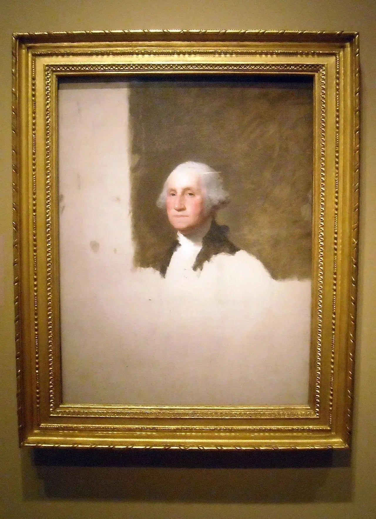 George Washington (Le portrait de l'Athénée) - Gilbert Stuart image 2 tableau peint à l’huile sur toile