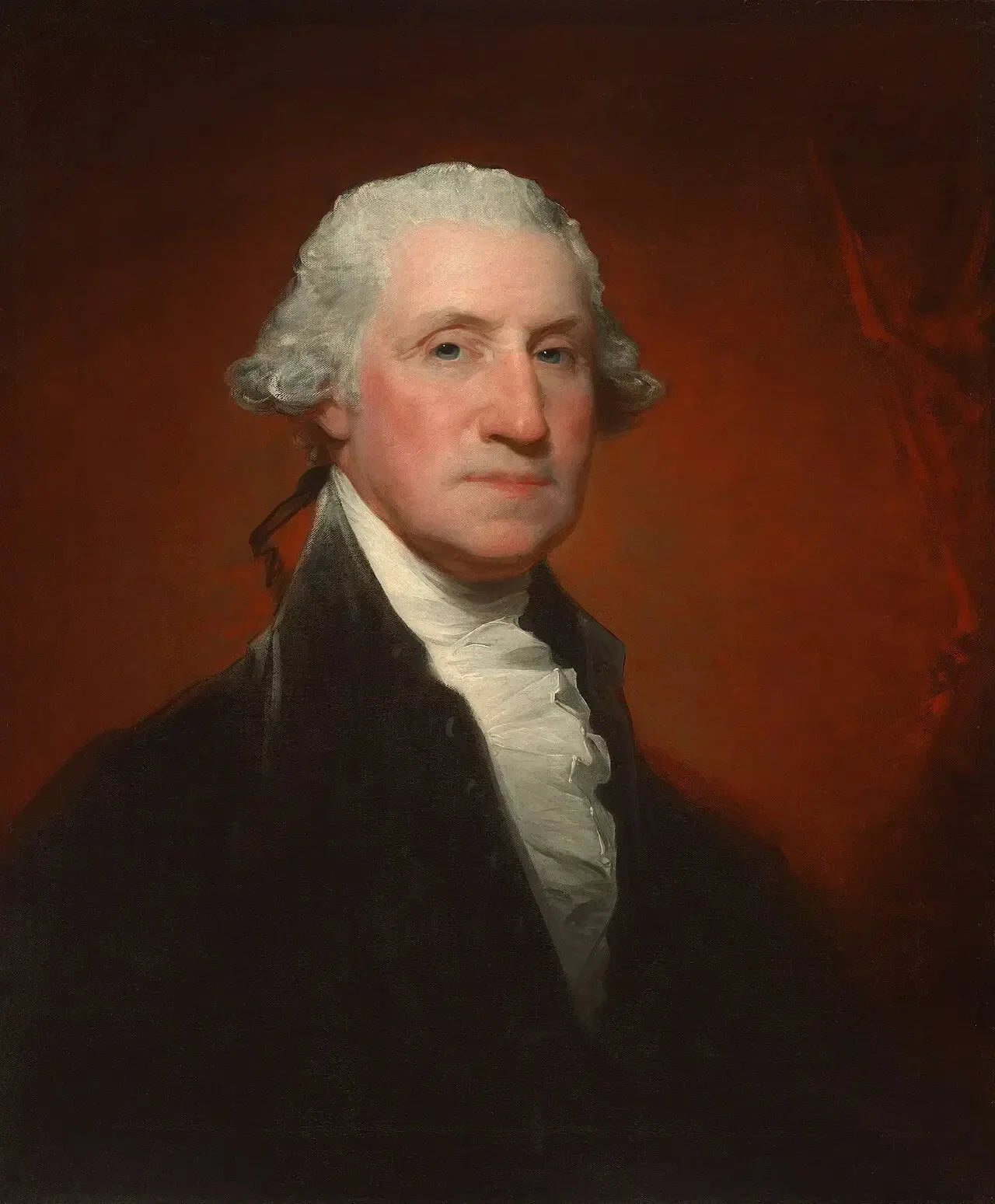 George Washington (portrait de Vaughan-Sinclair) - Gilbert Stuart image 1 reproduction artisanale de tableau