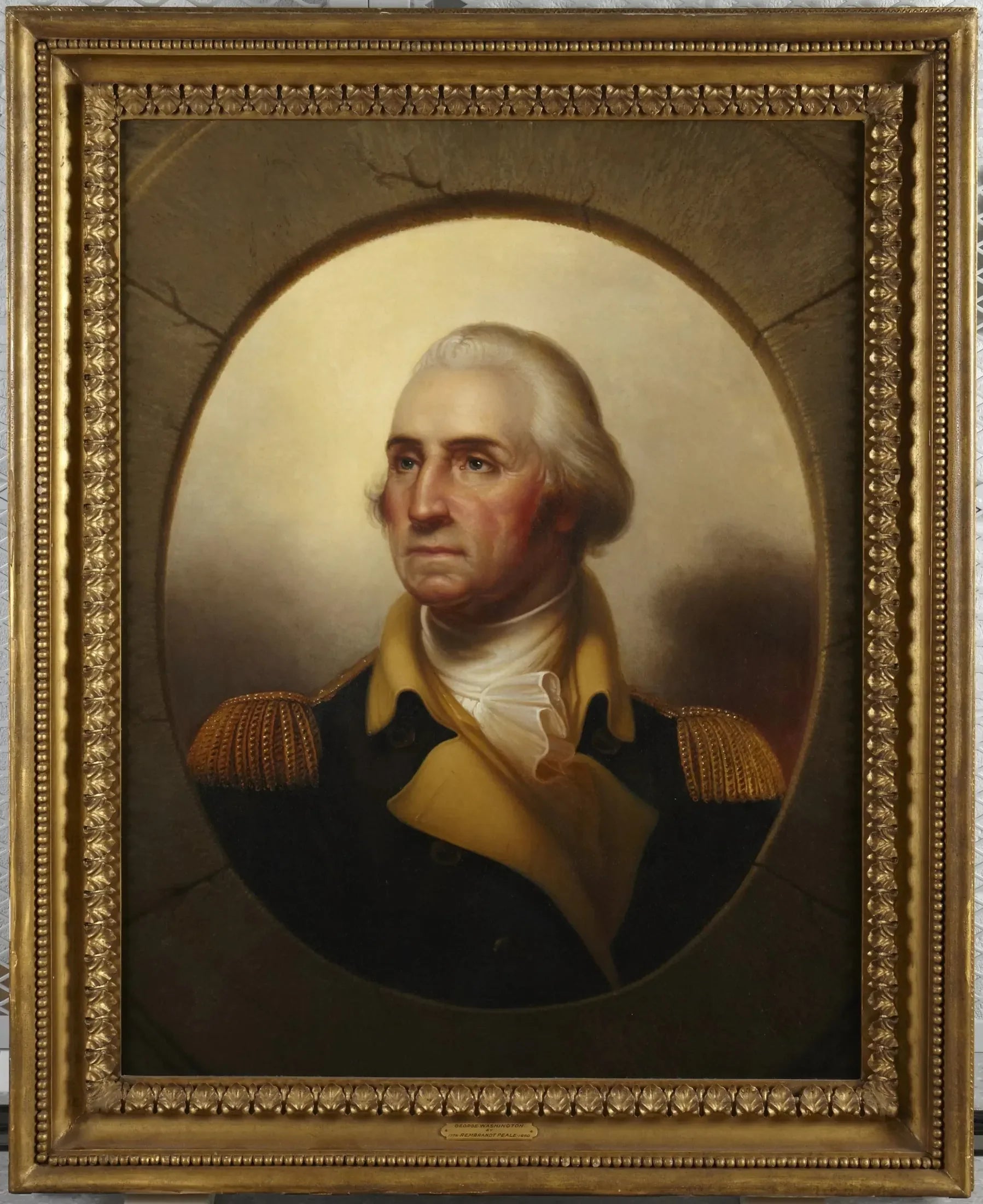 George Washington - Rembrandt Peale image 1 reproduction de peinture à l’huile
