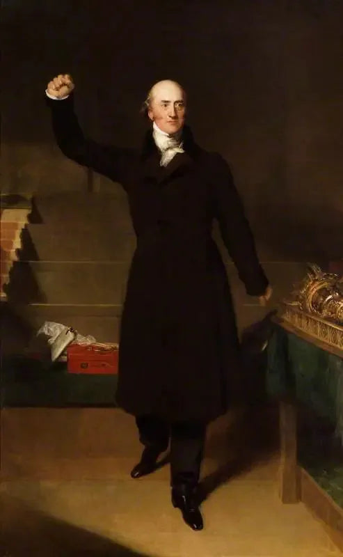 Georges Canning - Thomas Lawrence image 1 reproduction artisanale de tableau