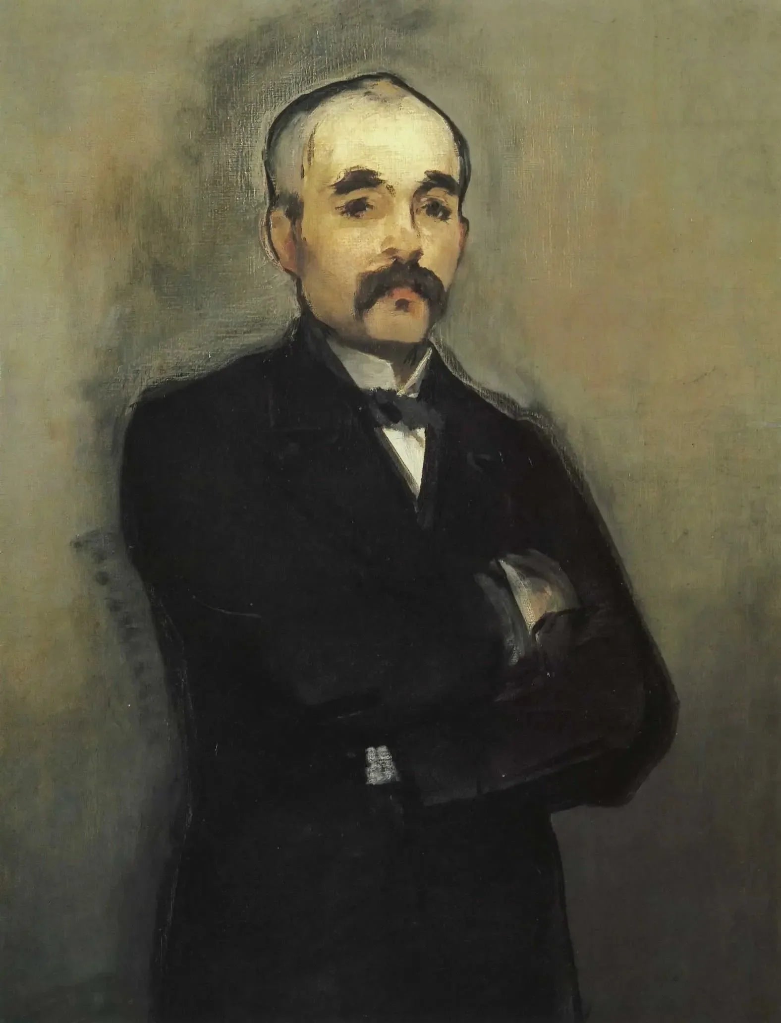 Georges Clemenceau - Édouard Manet image 1 copie de tableau peinte à la main
