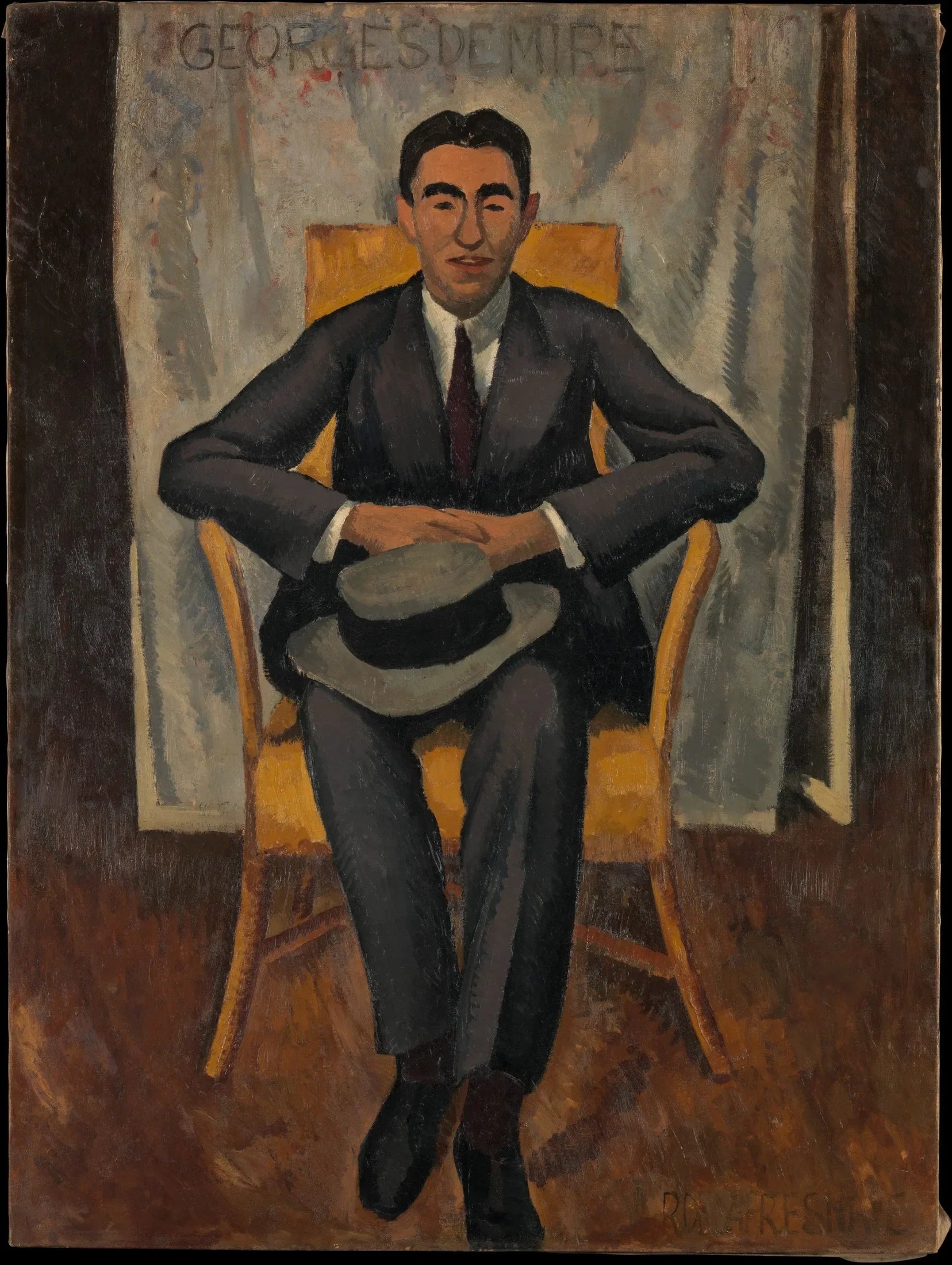 Georges de Miré - Roger de La Fresnaye image 1 tableau peint à l’huile sur toile