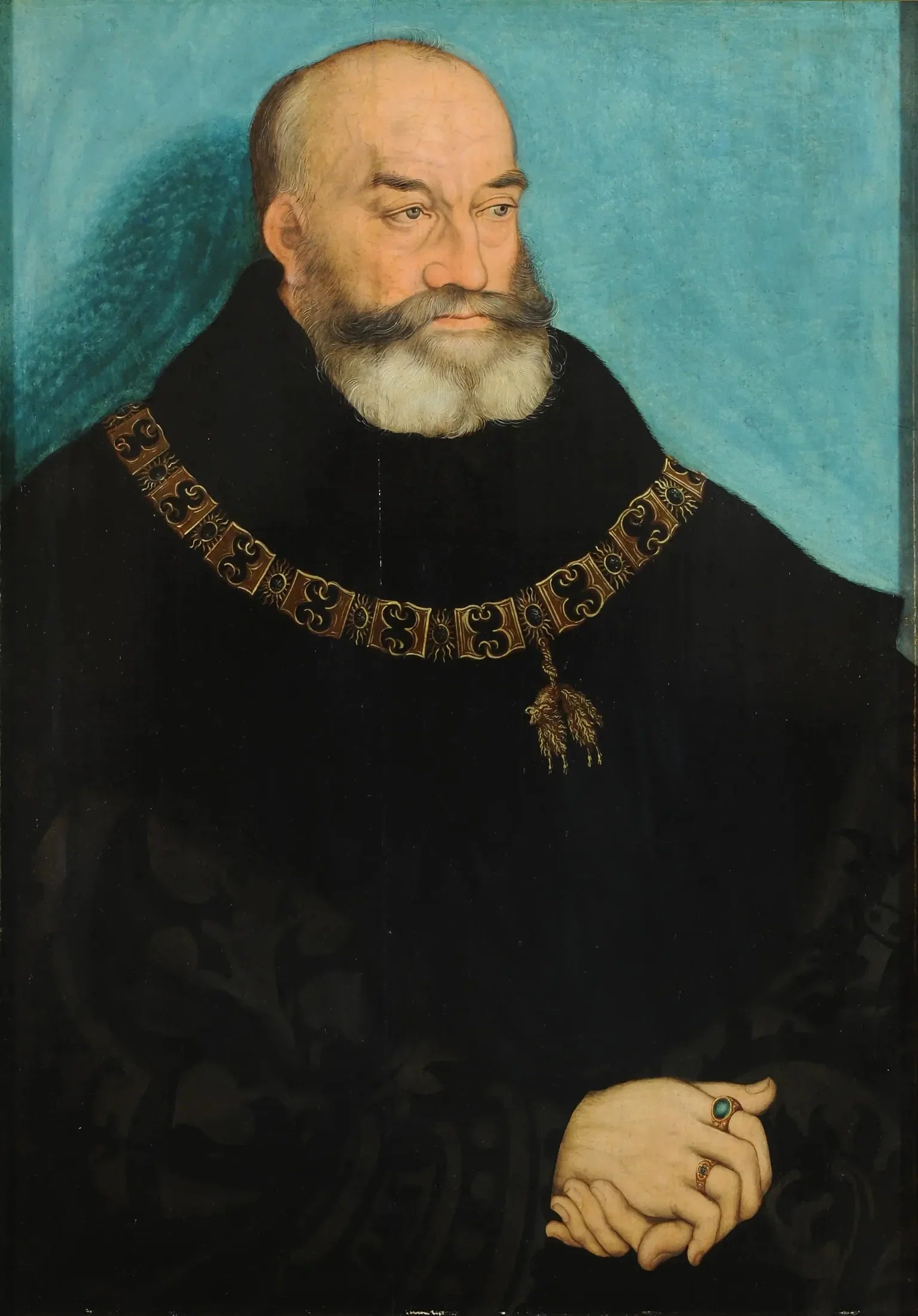 Georges de Saxe (1471-1539) - Lucas Cranach the Elder image 1 reproduction artisanale de tableau