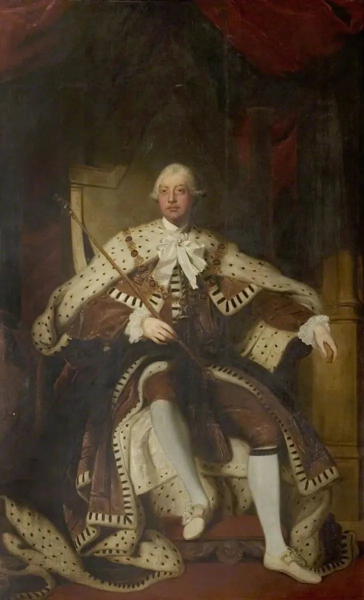 Georges III (1738–1820) - Joshua Reynolds image 1 tableau peint à l’huile sur toile