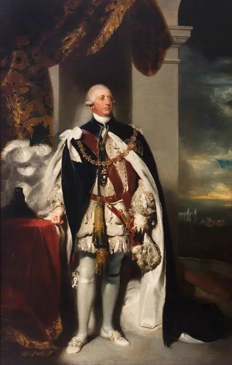 Georges III (1738–1820) - Thomas Lawrence image 1 reproduction de peinture à l’huile