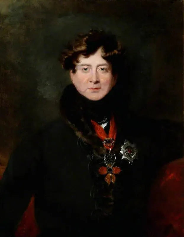 Georges IV (1762–1830) - Thomas Lawrence image 1 copie de tableau peinte à la main