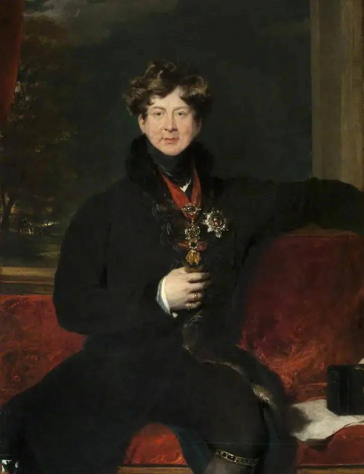 Georges IV (1762–1830) - Thomas Lawrence image 1 reproduction artisanale de tableau