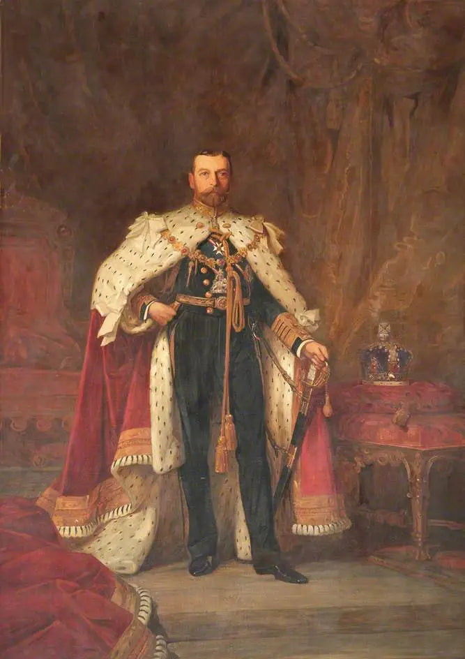 Georges V (1865–1936) - Luke Fildes image 1 reproduction de peinture à l’huile