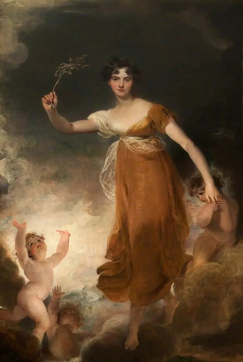 Georgiana Maria Leicester (1793-1859), Lady de Tabley, dans le rôle de « Hope » - Thomas Lawrence