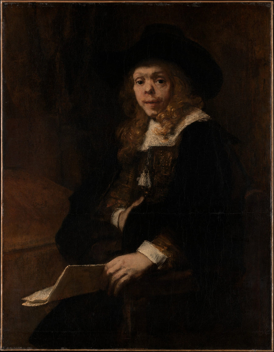 Portrait de Gerard de Lairesse – Rembrandt, 1665–1667