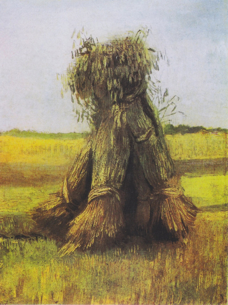 Gerbes de blé dans un champ - Vincent van Gogh