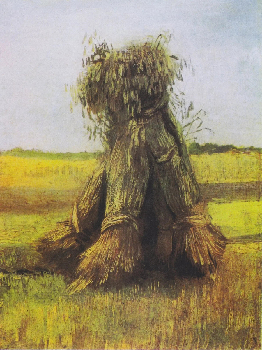 Gerbes de blé dans un champ - Vincent van Gogh