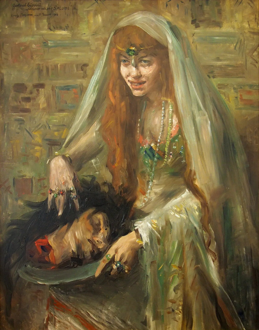 Gertrud Eysoldt als Salome - Lovis Corinth