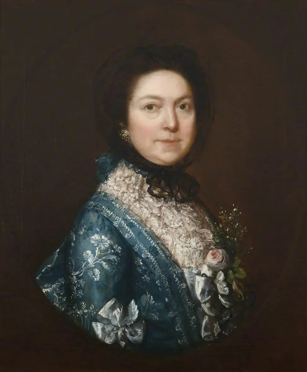 Gertrude (1731–1807), Lady Alston - Thomas Gainsborough image 1 tableau peint à l’huile sur toile