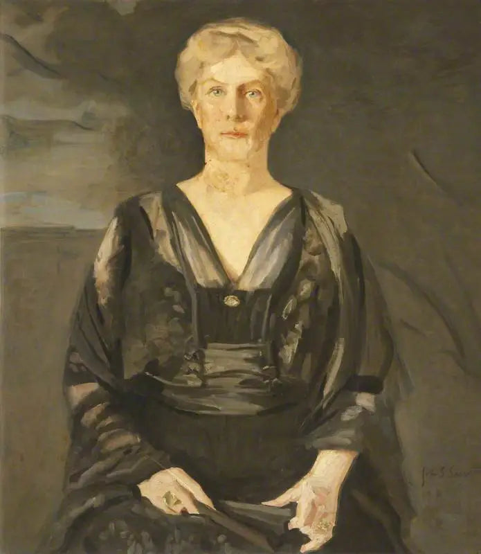 Gertrude Bell - John Singer Sargent image 1 reproduction artisanale de tableau