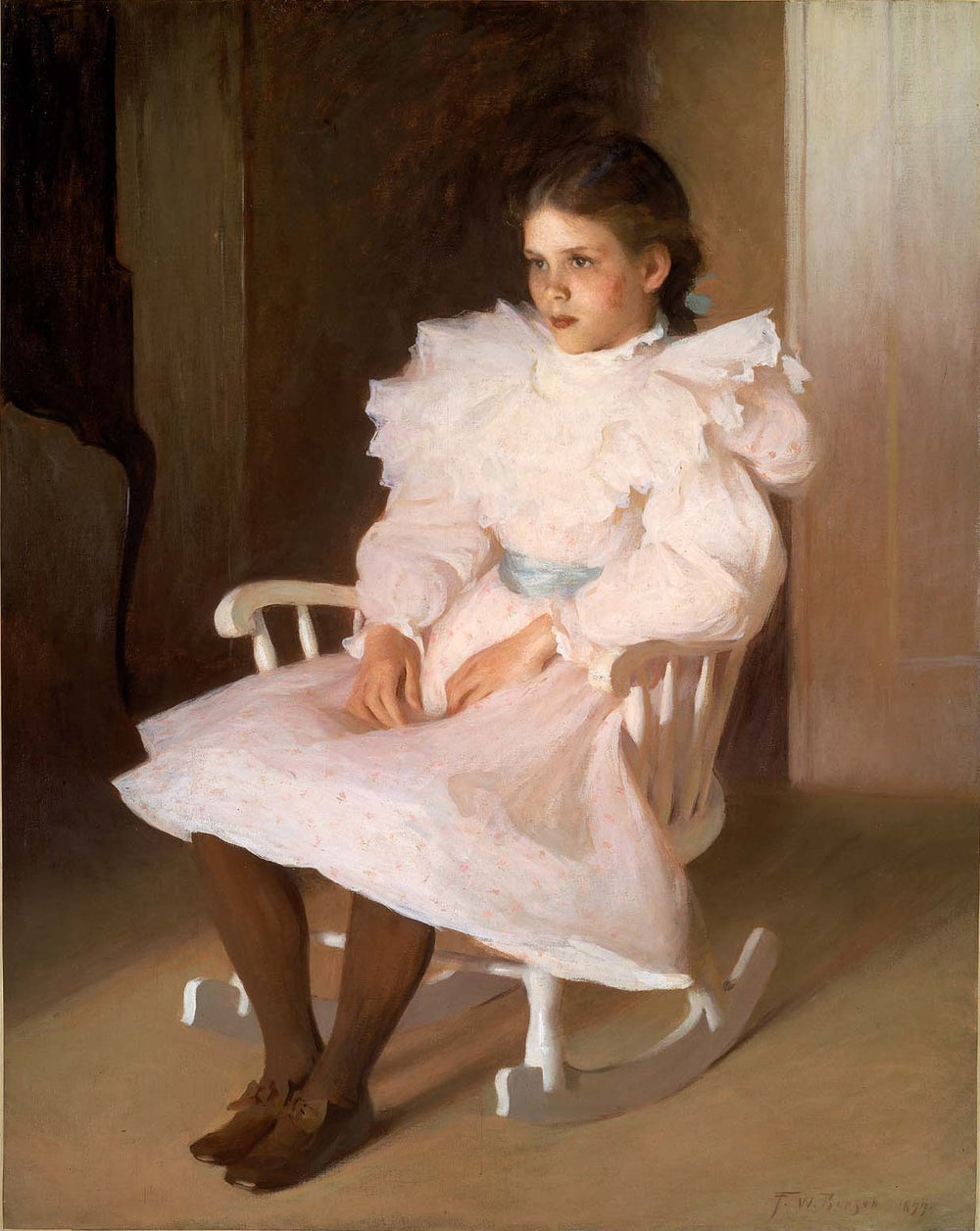 Gertrude - Frank Weston Benson - Alpha Reproduction