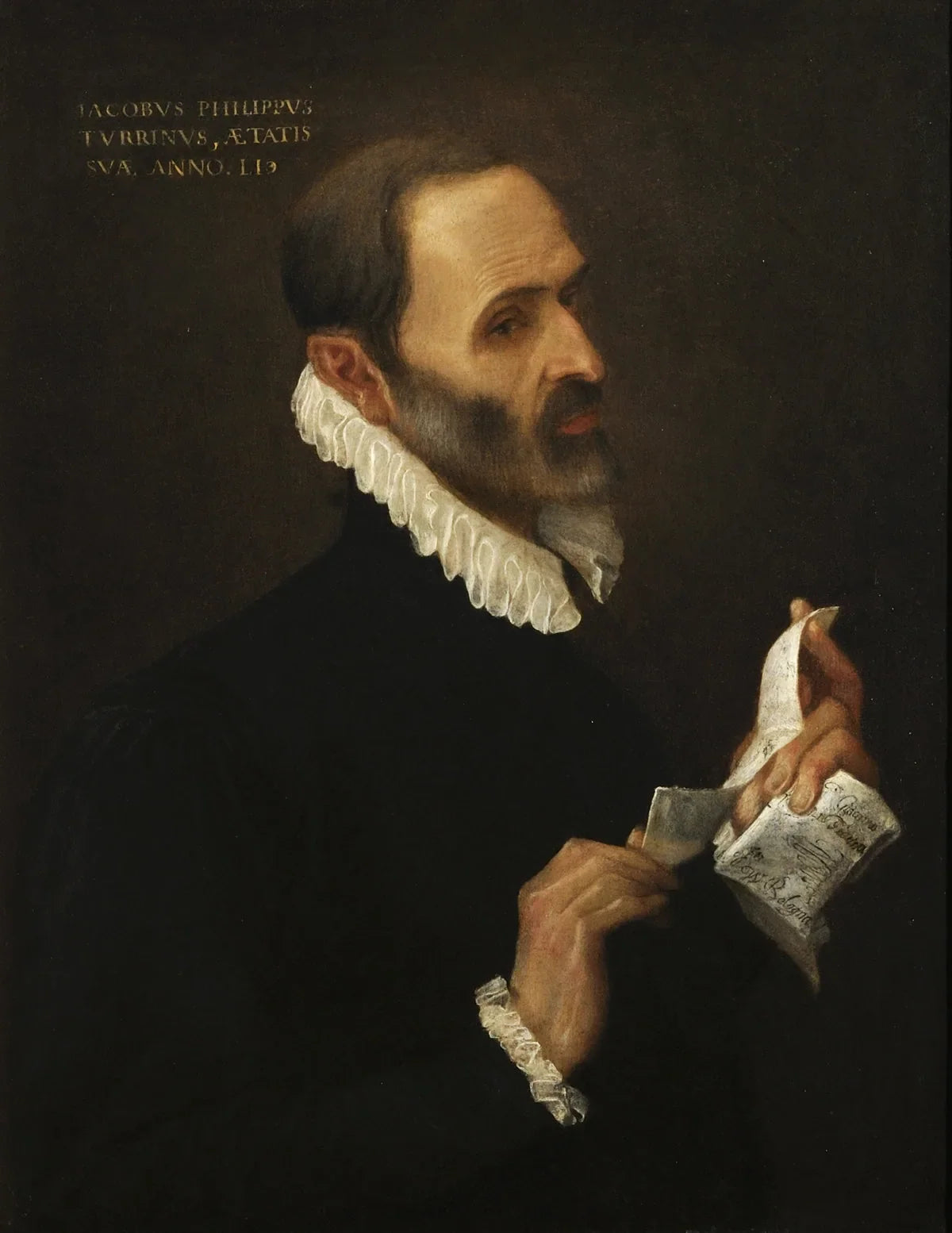 Giacomo Filippo Turrini - Annibale Carracci image 1 copie peinte à la main à l’huile