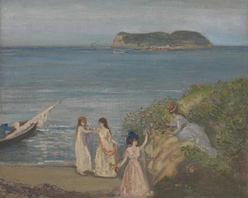 Gibraltar depuis Algésiras - Charles Conder