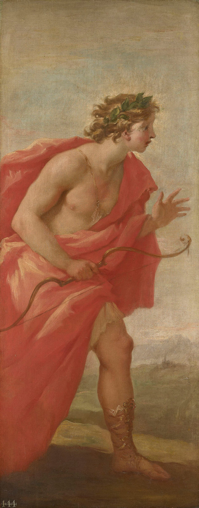 Apollon et les Muses - Giovanni Antonio Pellegrini