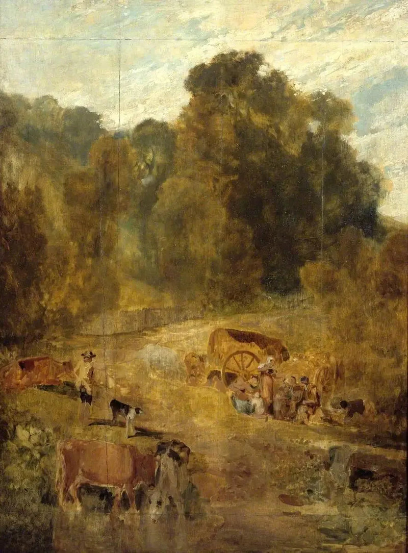 Gipsy Camp - J. M. W. Turner
