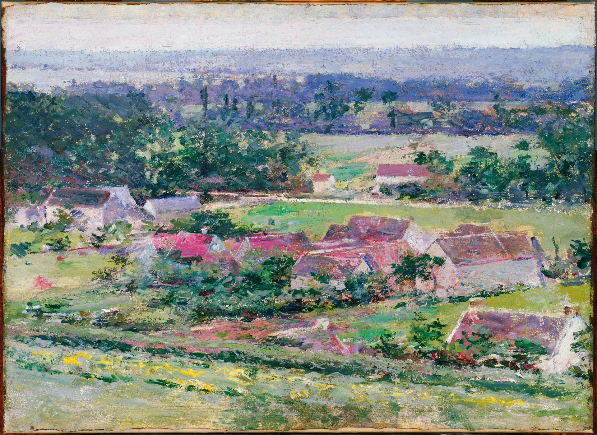 Giverny - Theodore Robinson image 1 reproduction d’œuvre d’art à l’huile