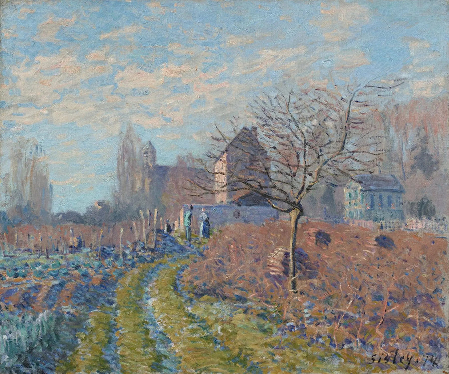 Givre blanc, été de la Saint-Martin - Alfred Sisley