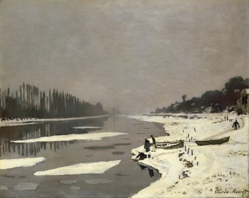 Glaçons à Bougival W105 – Claude Monet