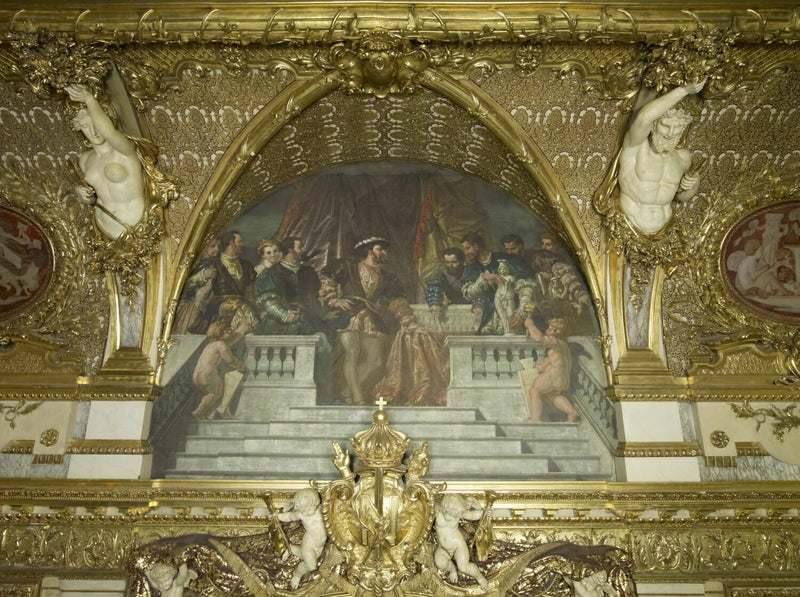 La Gloire et la Vérité couronnant les oeuvres du Génie - Charles-Raphaël Maréchal