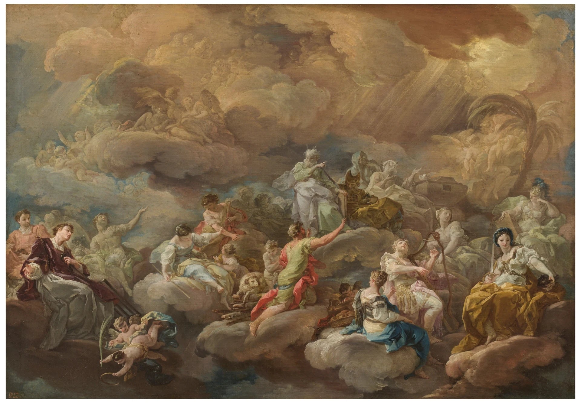 gloire des saints - Corrado Giaquinto