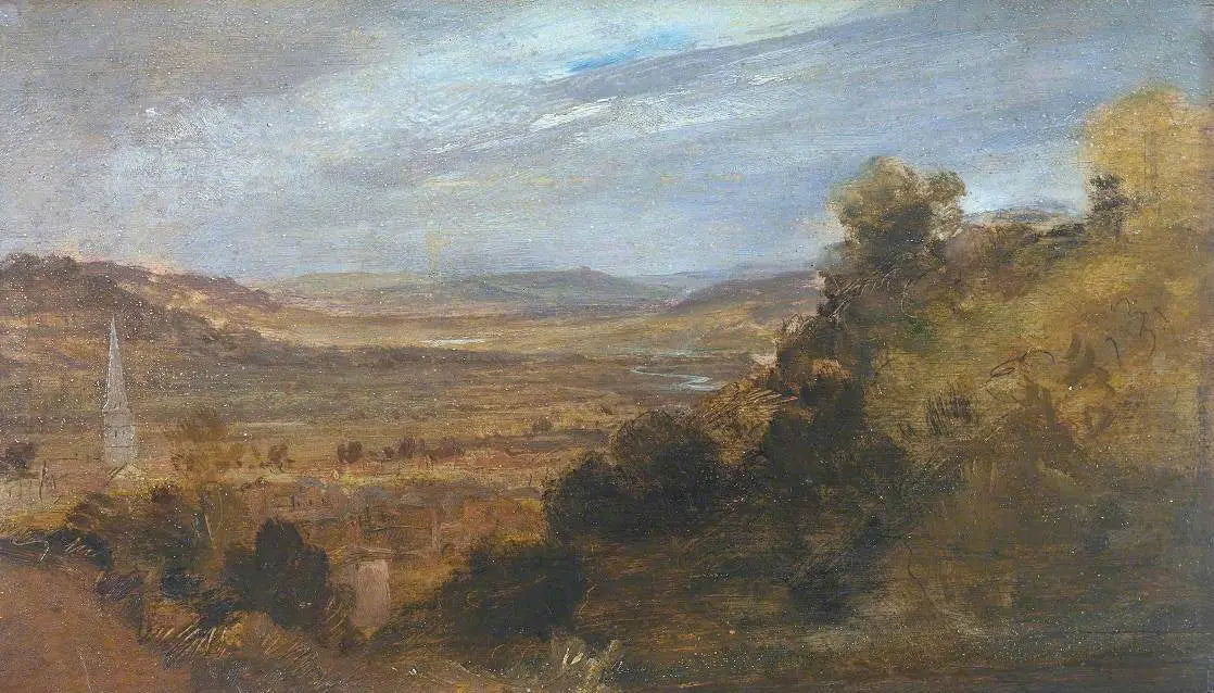 Godalming from the South - J. M. W. Turner image 1 reproduction de peinture à l’huile