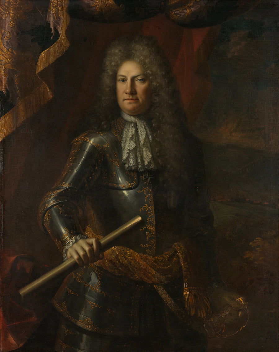 Godard van Reede (1644-1703), seigneur d'Amerongen. Lieutenant-général - Adriaen van der Werff