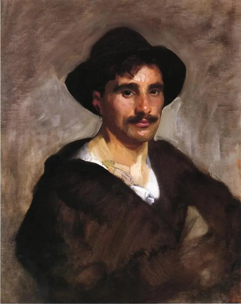Gondolier - John Singer Sargent image 1 tableau peint à l’huile sur toile