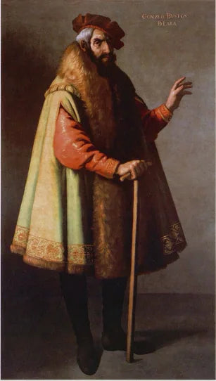Gonzalo Bustos de Lara - Francisco de Zurbarán image 1 tableau peint à l’huile sur toile