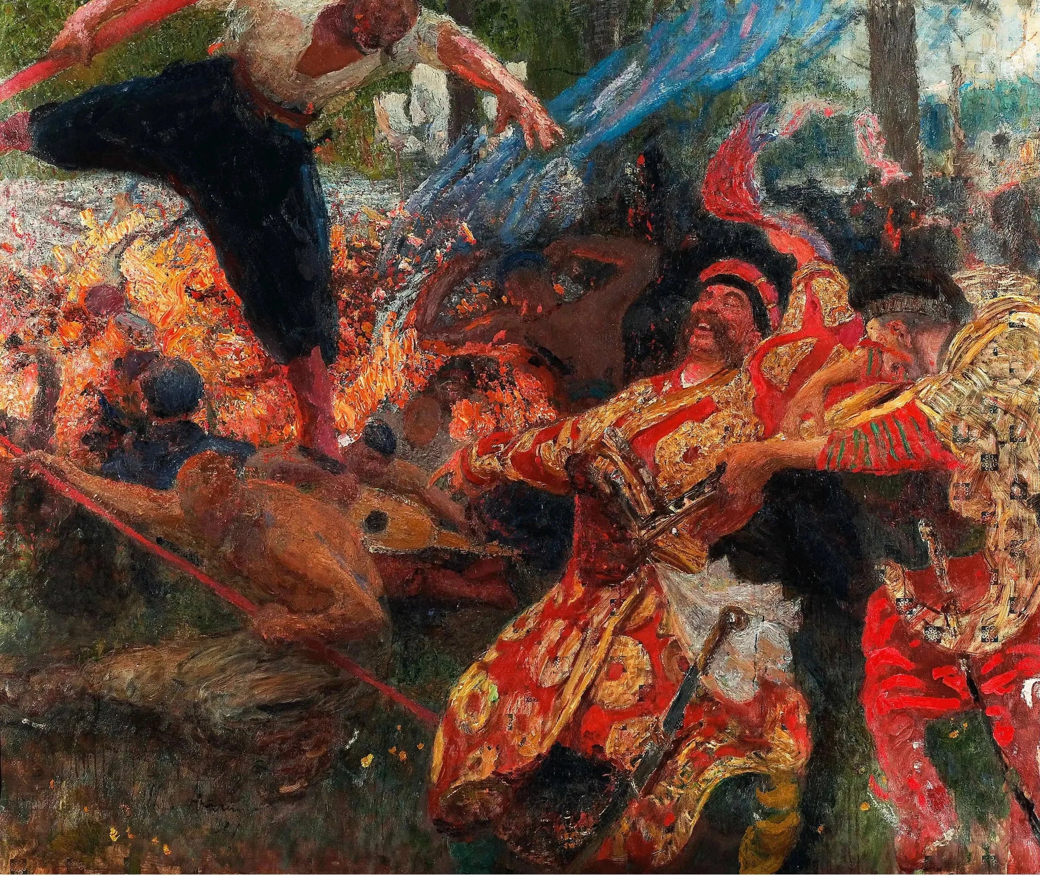 Gopak - Ilya Repin image 1 tableau peint à l’huile sur toile