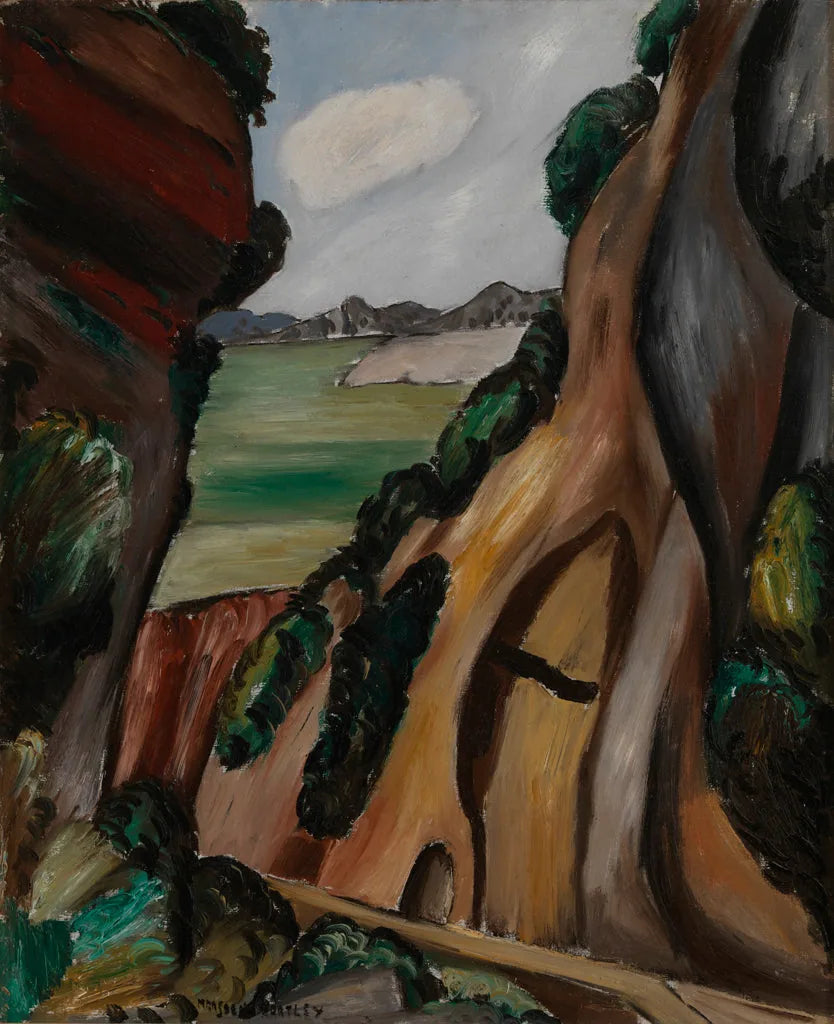 Gorges du Loup, Provence - Marsden Hartley image 1 reproduction artisanale de tableau