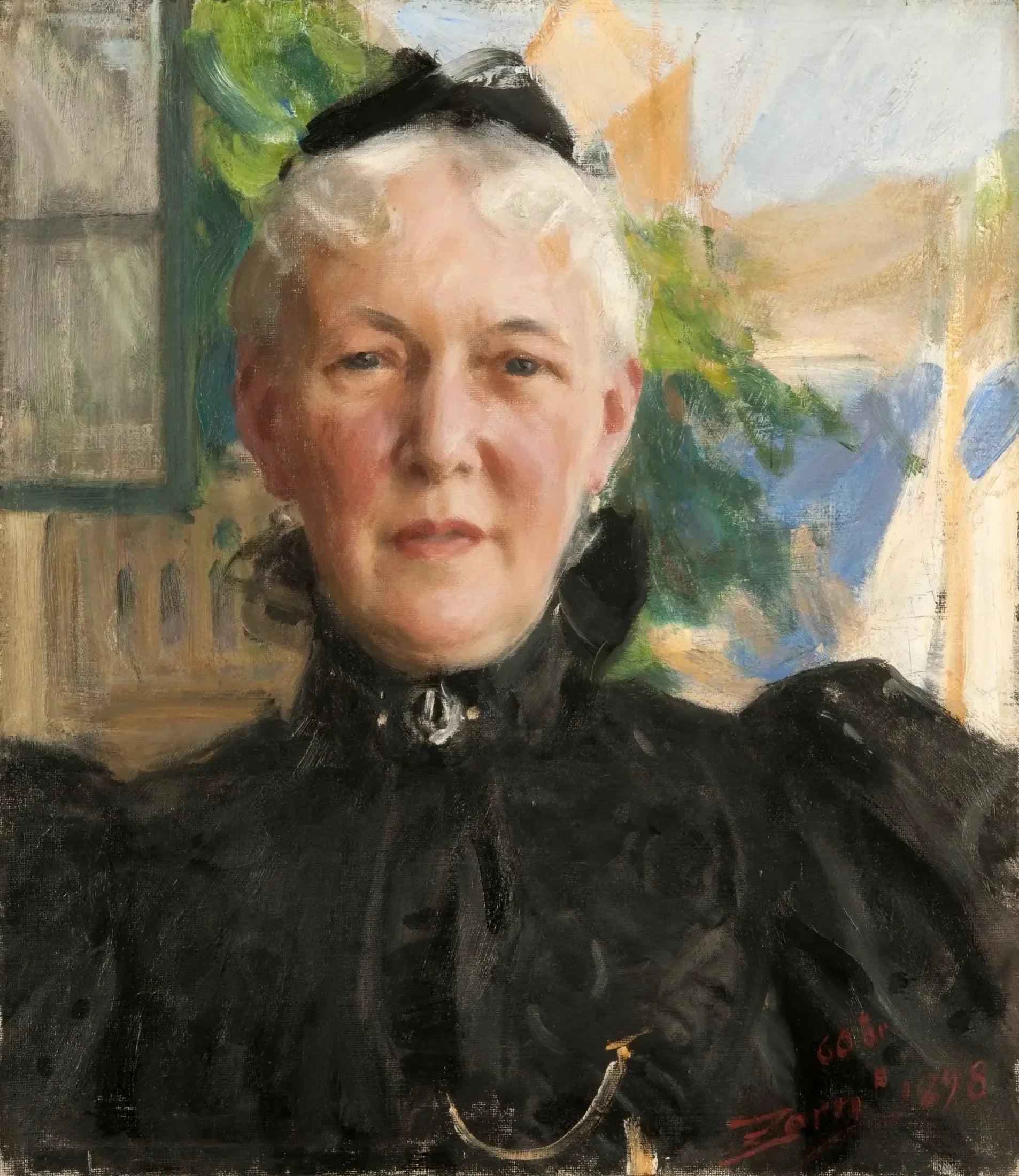 Göthilda Fürstenberg - Anders Zorn image 1 tableau peint à l’huile sur toile