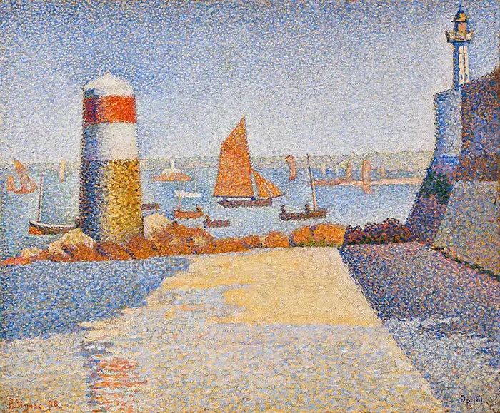 Gouverlo, Portrieux - Paul Signac image 1 tableau peint à l’huile sur toile