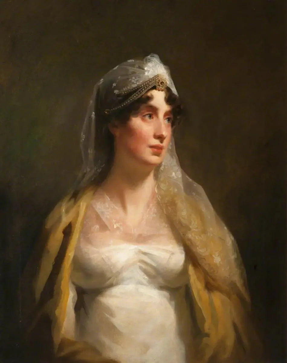 Grace Home Purves (décédée en 1814), 1re dame Milne - Henry Raeburn image 1 copie de tableau peinte à la main