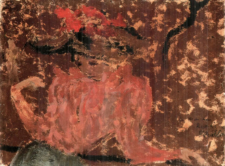Gracieuse au jardin - Édouard Vuillard