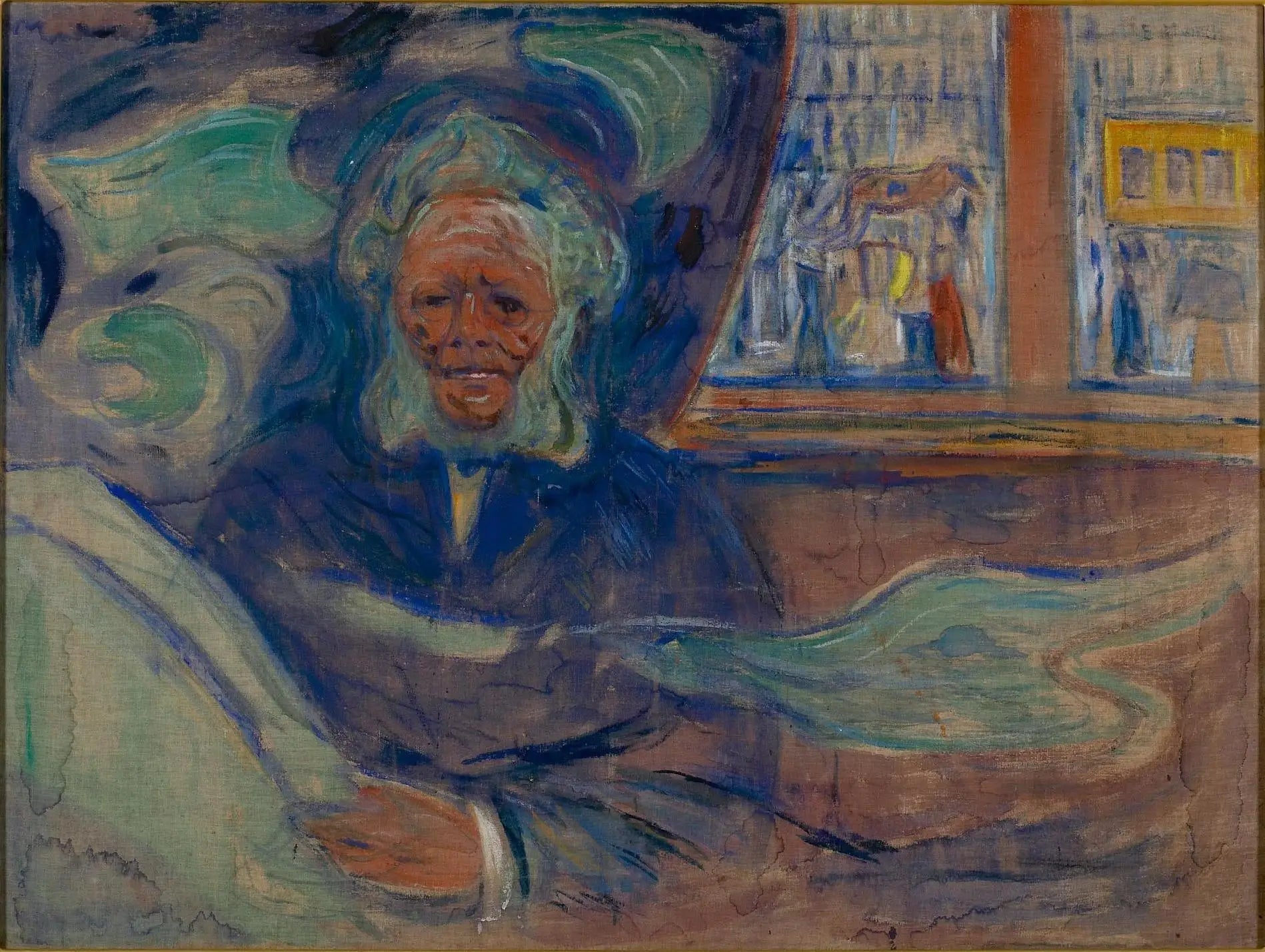 Grand Café - Edvard Munch image 1 reproduction de peinture à l’huile
